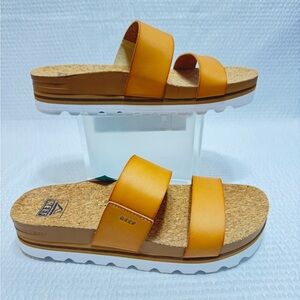 Reef Women's Vibrant Orange Slide Sandals